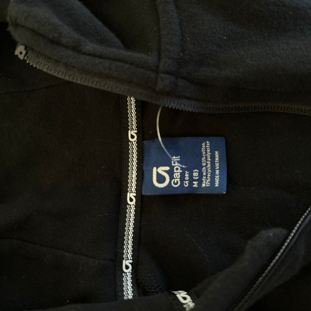 Gap Gapkids GapFit Kids Fit Tech Hoodie black medium - Picture 4 of 7